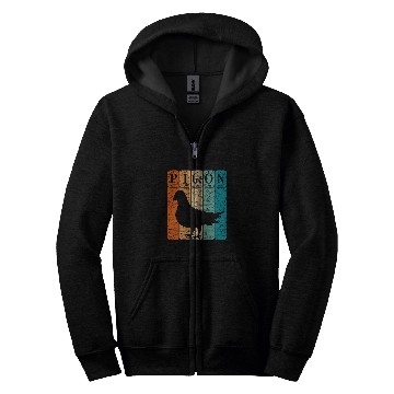 Discover Pigeon Periodic Table Elements Birdwatching Ornithology Zip Hoodies