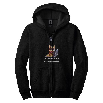 Discover Im a Videographer I Do ClickClickClick On The Computer Zip Hoodies