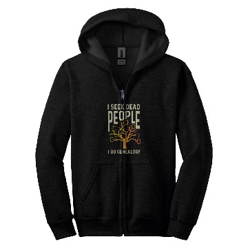 Discover I Do Genealogy Archivist Zip Hoodies