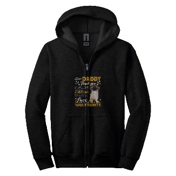Discover Pekingese Dear Daddy Thank You For Being My Daddy Zip Hoodies
