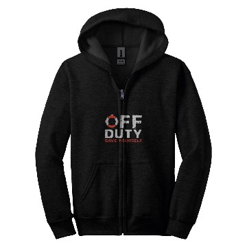Discover Off Duty Save Yourself Lifeguard Zip Hoodies