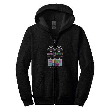 Discover Robot Engineer Science Technology Robots Costume Zip Hoodies