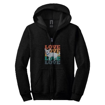Discover Funny Chihuahua Owner Cute Retro 2 Zip Hoodies