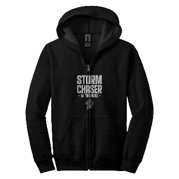 Discover Storm Chaser In Training Future Meteorologist Tornado 21 Zip Hoodies