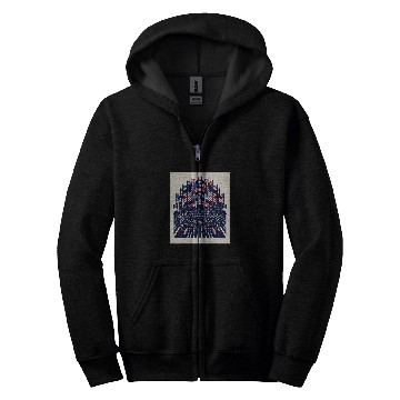 Discover Patriotic Motorcycle Rally Zip Hoodies