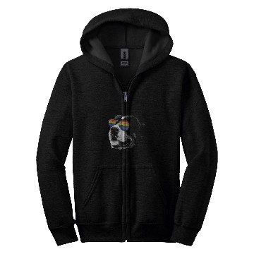 Discover Pride Month Greater swiss mountain dog Zip Hoodies
