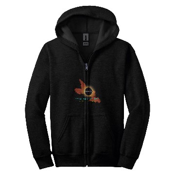 Discover Newfoundland Total Solar Eclipse 040824 Canada Souvenir Zip Hoodies