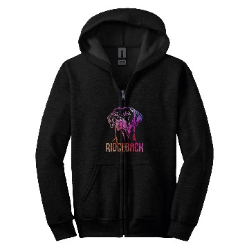 Discover Rhodesian Ridgeback Dog breed Dog 1 Zip Hoodies