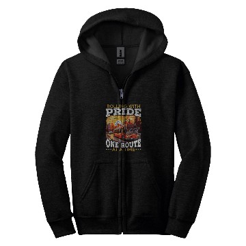 Discover School Bus Driver Job Profession Transport Driving 8 Zip Hoodies