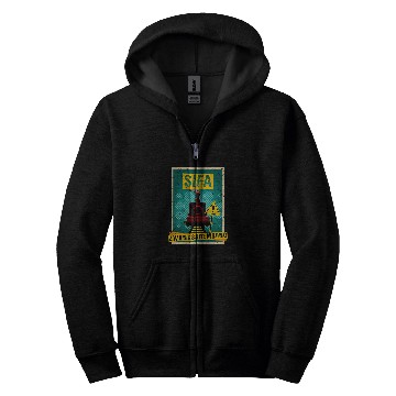 Discover Model building railway train driver hobby work SIFA Zip Hoodies