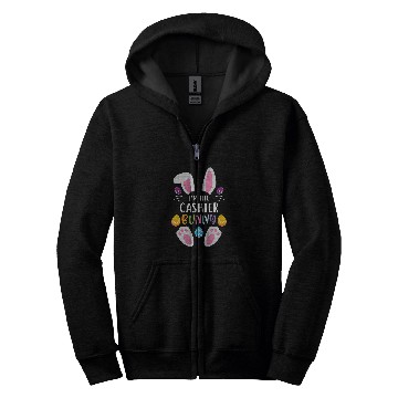 Discover Im The Cashier Bunny Funny Easter Day Rabbit Zip Hoodies