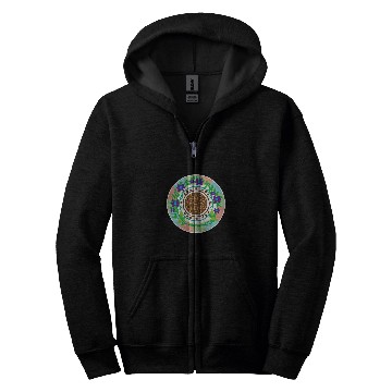 Discover Stylish Creative Art Illustration Artwork Style Circle Zip Hoodies