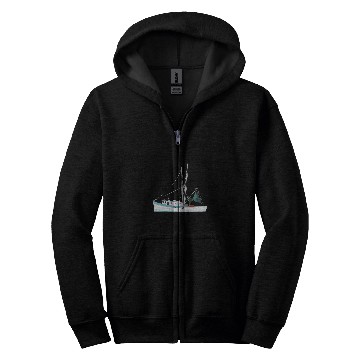 Discover Shrimp Boat Zip Hoodies