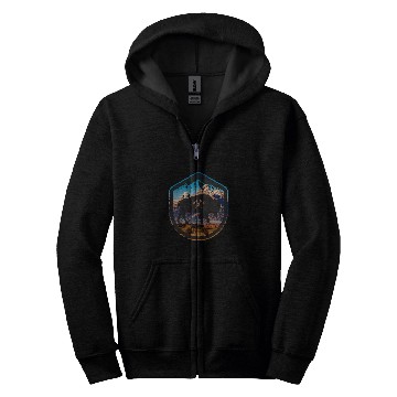Discover Native Buffalo American 80s Vintage Zip Hoodies
