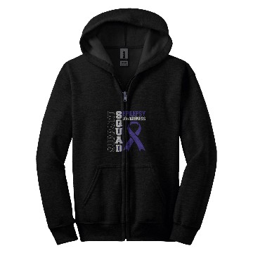 Discover Support Squad EpilepsyAwareness Zip Hoodies