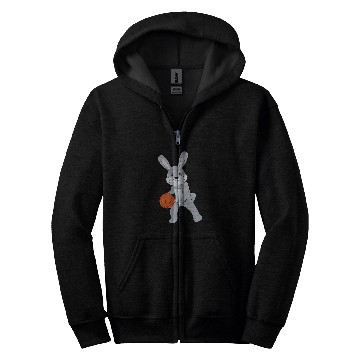 Discover Squirrel Playing Basketball Ball Sports Chipmunk Zip Hoodies