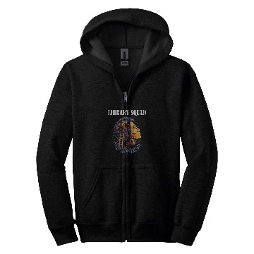 Discover Library Squad Zip Hoodies