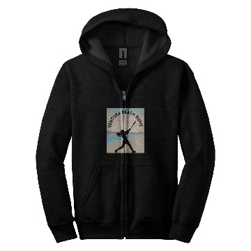 Discover Ventura Beach Softball Team Zip Hoodies