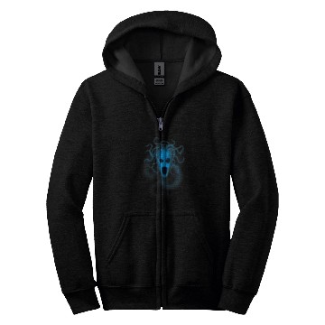 Discover The Scary Medusa Poltergeist Zip Hoodies