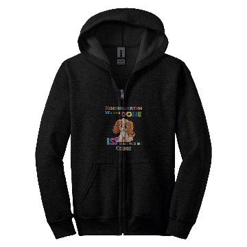 Discover School Enrolment Cocker Spaniel Dog 2 Zip Hoodies