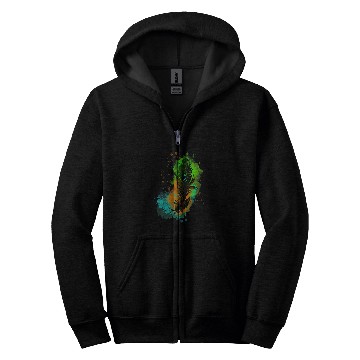 Discover Nice Summer Feather Zip Hoodies