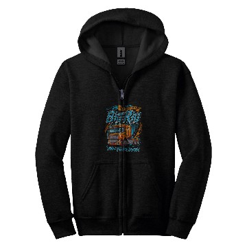 Discover Ive got a big rig for your dock Trucker Truck Driver Funny 22 Zip Hoodies