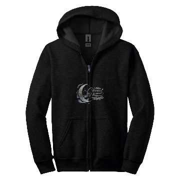 Discover Moon Phase Full Moon Lunar Eclipse Astronomer Astronomy Zip Hoodies