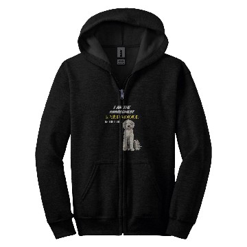 Discover The handsomest labradoodle Zip Hoodies