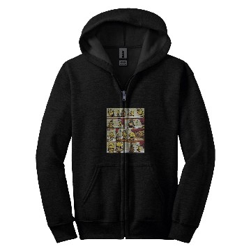 Discover Tropical Punch pineapples Boxer Zip Hoodies