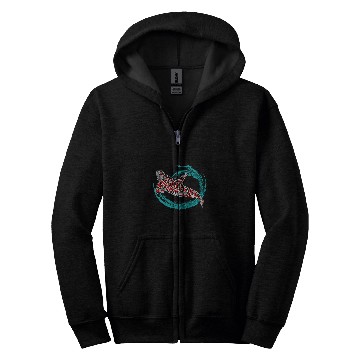 Discover Orca Killer Whale Native American Indian Pacific Northwest Zip Hoodies