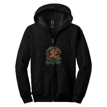 Discover Lead Architect Job Gingerbread Funny Xmas Zip Hoodies