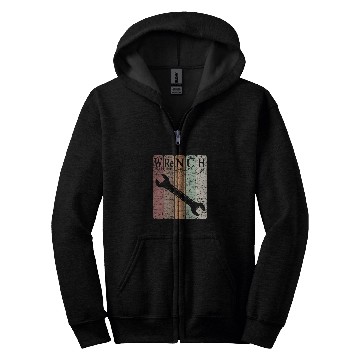 Discover Wrench Periodic Table Elements Mechanic Handyman 21 Zip Hoodies