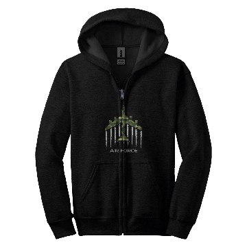 Discover american flag air ce camouflage pilot jet Zip Hoodies