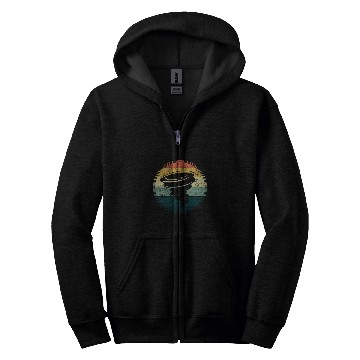 Discover Retro Storm Chasing Meteorologist Zip Hoodies