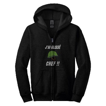 Discover jai Glide Chef 2I Slide Chef Military Funny Zip Hoodies