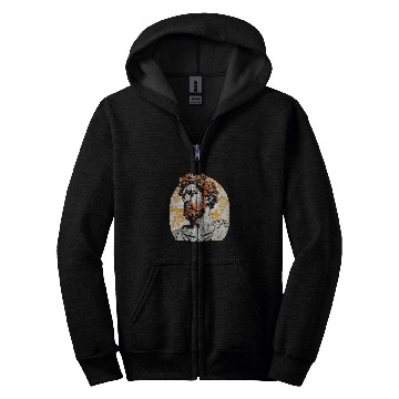 Discover Marcus Aurelius 80s Retro Zip Hoodies