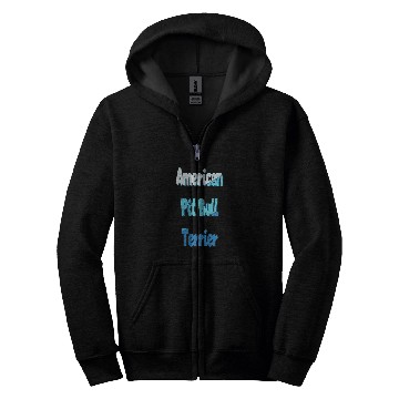 Discover Womens American Pit Bull Terrier Zip Hoodies