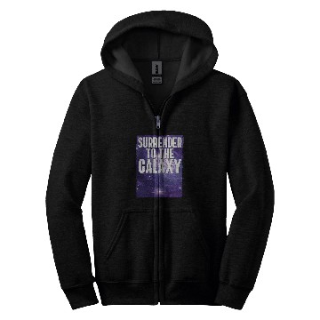 Discover Surrender To The Galaxy Universe Planets Zip Hoodies