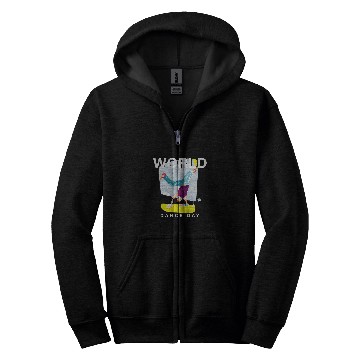 Discover World Dance Day Ballerina Shoes Zip Hoodies