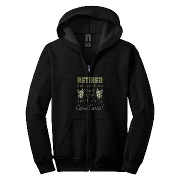 Discover Retired Working Spoiling Cane Corso Pet Lovers Gift Zip Hoodies