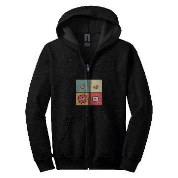 Discover Popcorn Pop Chef or Cook Zip Hoodies