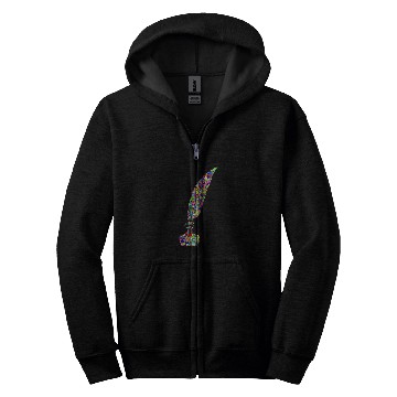 Discover Quill Feather Author Writer 1 Zip Hoodies