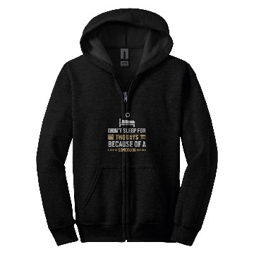 Discover Didnt Sleep For Two Days Because Of A Semicolon Programmer Zip Hoodies