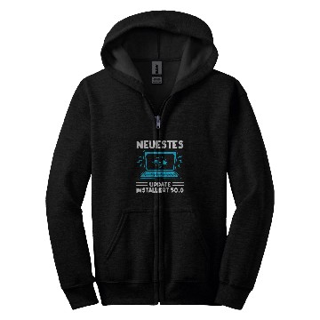 Discover Mens Latest update installs 500 programmer software Zip Hoodies