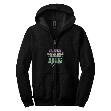 Discover A Writer Aspiring Writer Creative Writer Published Author Zip Hoodies