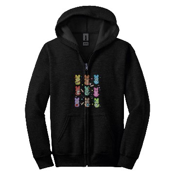 Discover easter nurses bunny doctor easter happy easter nurses crew Zip Hoodies