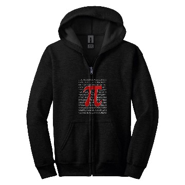 Discover Pi day Gift Funny Math Teacher Student Mathematics Math Zip Hoodies