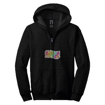 Discover Dalmatian Screen Writer Zip Hoodies