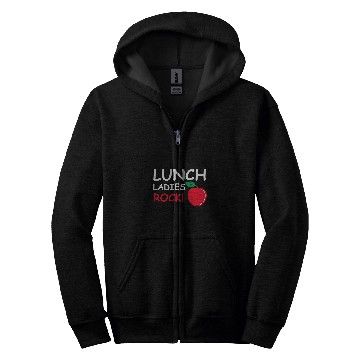 Discover Apple Rock Server or Waitress Zip Hoodies
