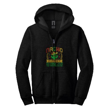 Discover Funny Nacho Average Pest Control Worker Mexican Cactus Zip Hoodies